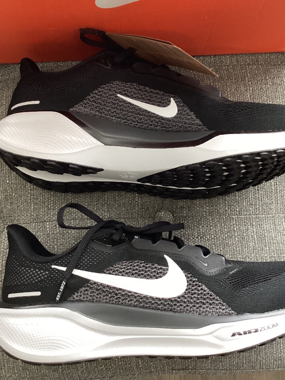 Nike Men's Pegasus 41 Wide Width Running Sneakers, size 11